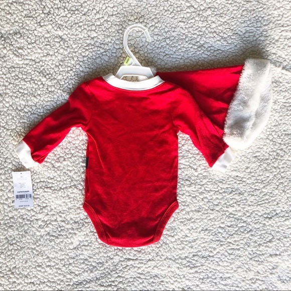 Baby Carter’s 2-Piece Santa onesie - Picture 2 of 3